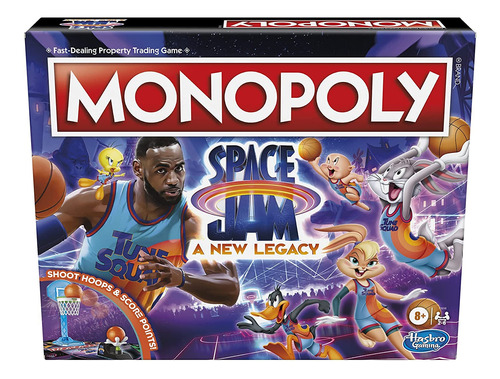 Monopoly: Space Jam A New Legacy Edition - Juego De Mesa Fam