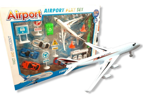 Playset Aeropuerto Internacional Completo Caja Grande