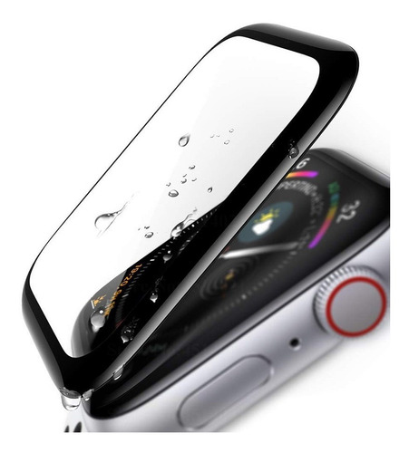 Pelicula Vidro Apple Watch 6d Premium Tamanho 38/40/42/44 Mm