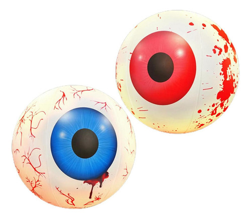 Globo Ocular Inflable De Halloween, Bolas De Ojos