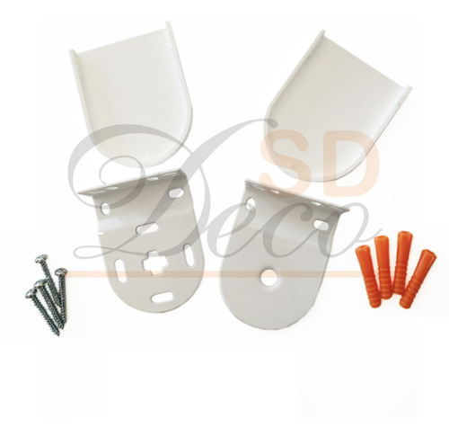 Imagen 2 de 6 de Soportes Para Cortinas Roller 38 Mm X Par - Sd Deco