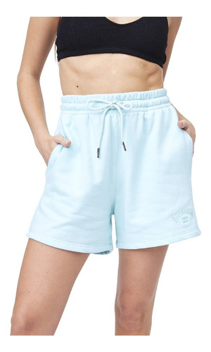 Billabong Essential Light Celeste Short Mujer