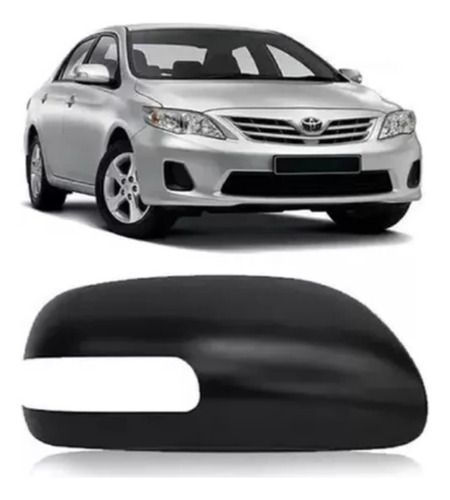 Capa Retrovisor C/pisca Toyota Corolla 2009 A 2014 Metagal