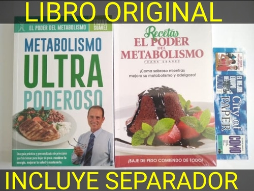 Metabolismo Ultrapoderoso + Recetas El Poder Del Metabolismo