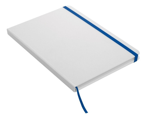 Libreta Mediana White De Tapa Dura 21 X 14,5 Cm | Recoleta