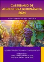 Libro Calendario De Agricultura Biodinamica 2024 - Friedr...