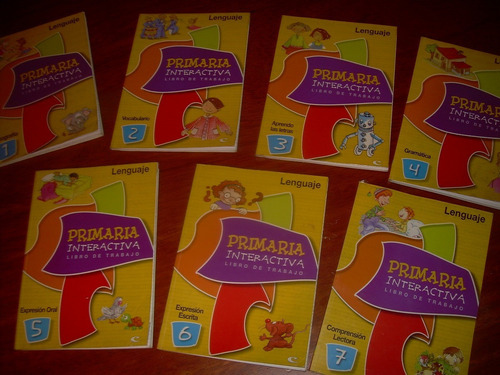 Se Vende Coleccion De Libros De Trabajo Primaria:lenguaje 