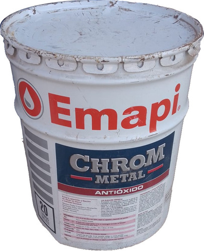 Antioxido Chrom Metal Rojo Mate X 20lts Emapi || Zona Sur