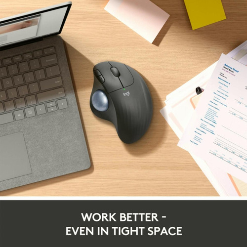Logitech Ergo M575 For Business, Mouse Con Trackball