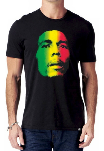 Remeras Reggae Bob Marley 19 Estampado Digital Stamp