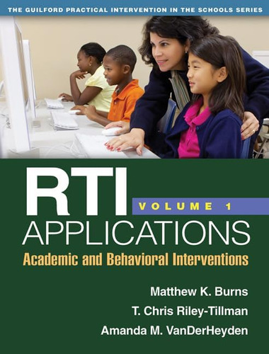 Libro: Rti Applications, Volume 1: Academic And Behavioral I