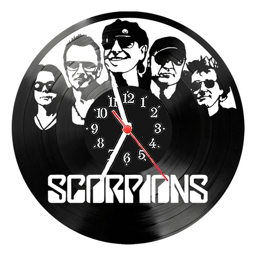 Relógio De Vinil Disco Lp Parede | scorpions 1