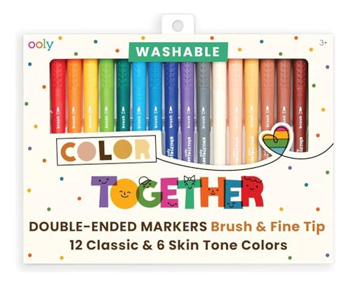 Marcadores De Doble Punta Ooly Color Together