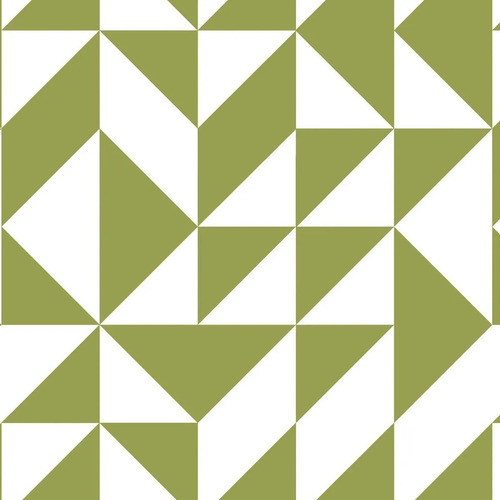 Empapelado Muresco Vinilico Picnic Geometrico Verde 23112