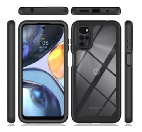 Capa Case Frente E Verso Protetora Para Celular Moto E32