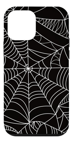 iPhone 12 Mini Negro Y Blanco Spider Web  B08n6h17yc_300324