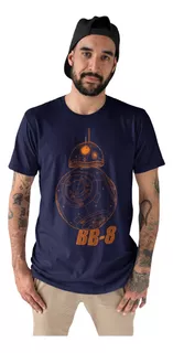 Camisetas Star Wars Bb8 Rey Jedi R2d2 Luke Han Leia Skywalke