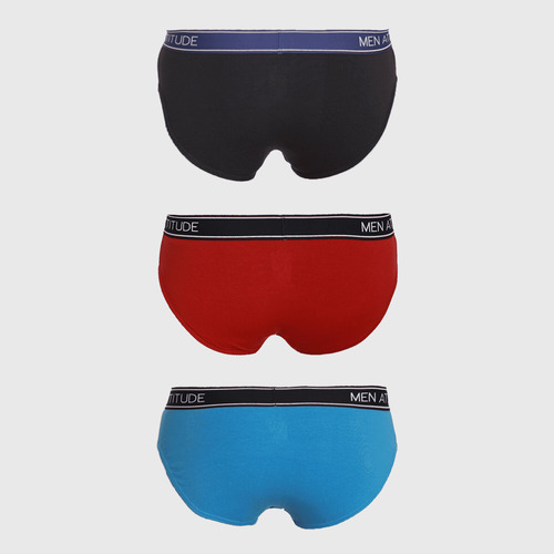 Boxer Hombre Tripack Liso Rojo Fashion's Park