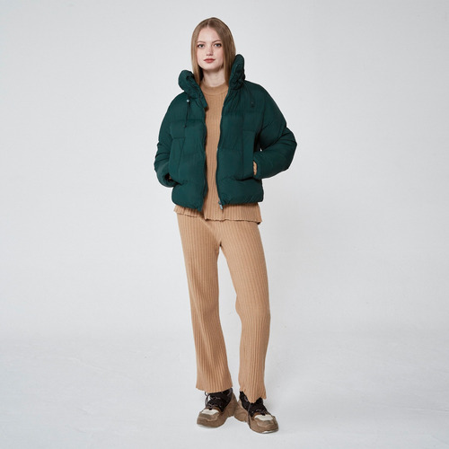 Campera Puffer Juno Green