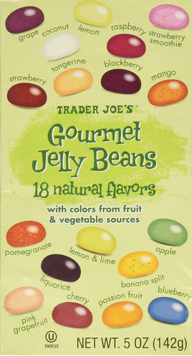 Trader Joe's Gourmet Jelly Beans 5 Oz