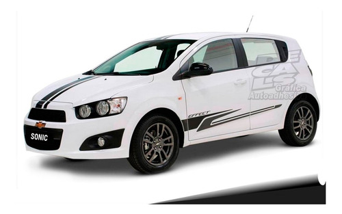 Calco Chevrolet Sonic Effect Lateral