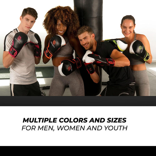Sanabul Essential Gel Boxing Gloves | Kickboxing Gloves |...