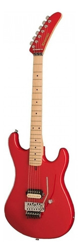 Guitarra eléctrica Kramer Original Collection The 84 de aliso radiant red brillante con diapasón de arce