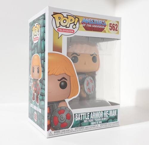 Funko Pop! Masters Of The Universe - Battle Armor He-man 562 (Usado)