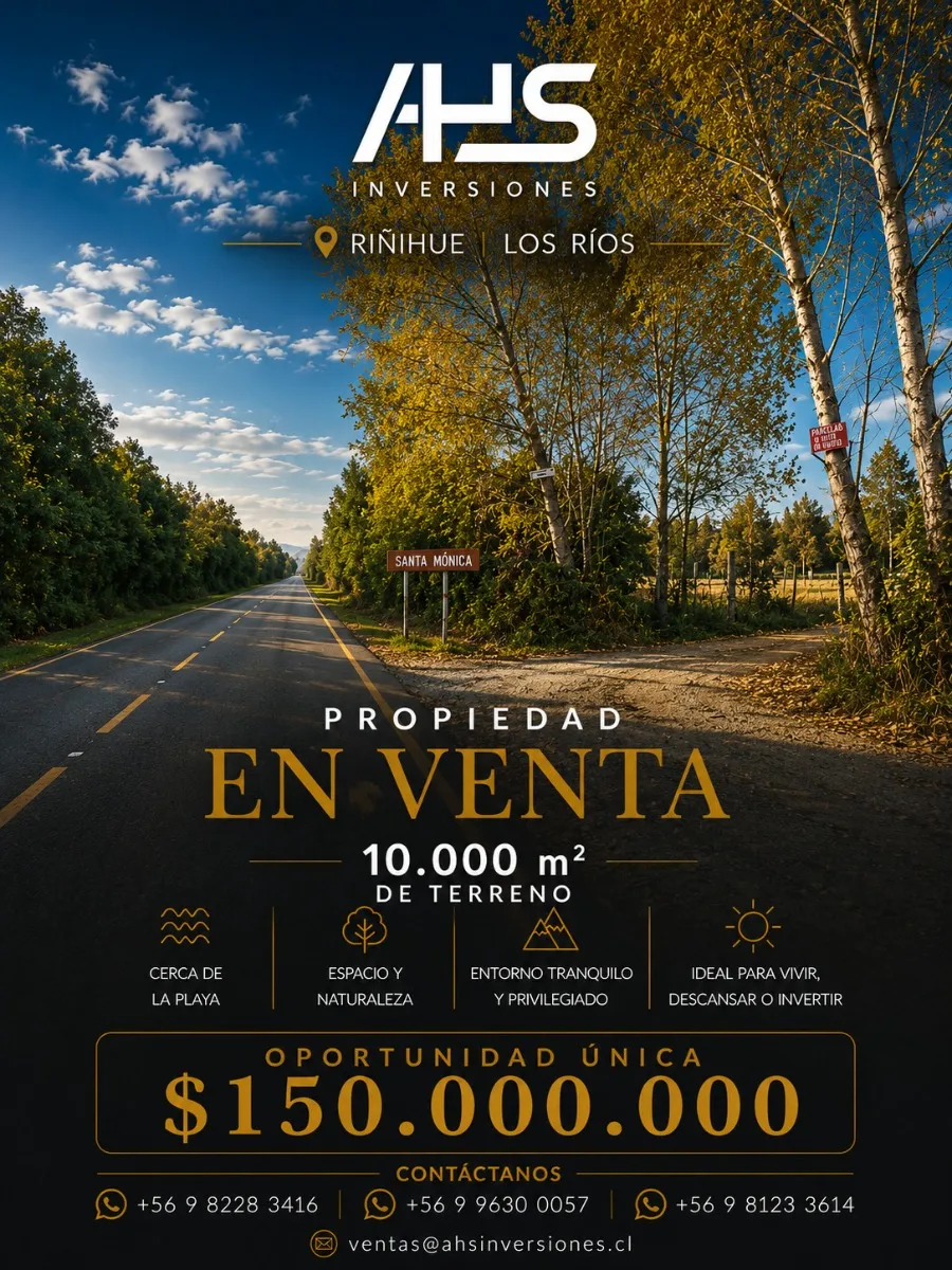Imagen 3 de 24 de Ríñihue Los Ríos 10.000 M² $180.000.000
