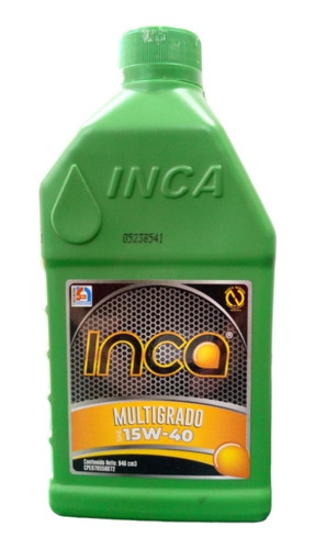 Aceite 15w40  Mineral Inca