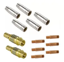 Comprar Kit De 5 Buza 6 Picos Y 2 Porta Pico Torcha Mig T15 Lacueva