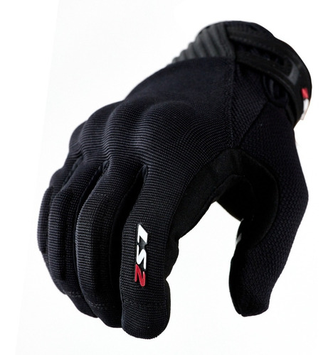 Guantes Moto Cortos Ls2 Dart 2 Hombre Negro 