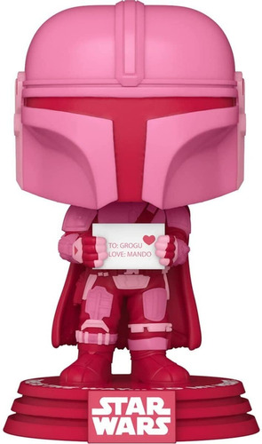 Figura De Acción Star Wars: The Mandalorian De Funko Pop! 60126 Valentines