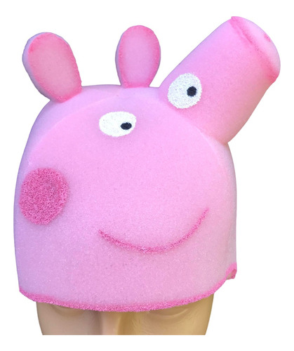 Gorro Disfraz En Goma Espuma Peppa Pig Cumple Fiesta Cerdita