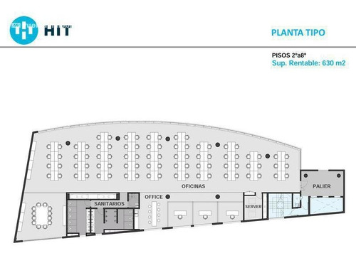 Imagen 11 de 16 de Oficina Aaa A Estrenar En Alquiler De 630 M2