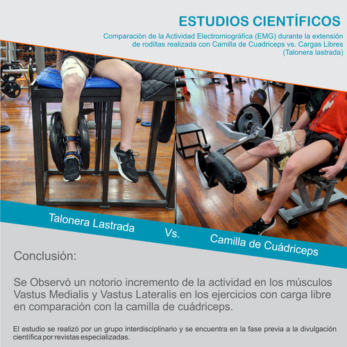 + Que Tobillera. Ejercicios P/piernas-pesas-fitness-deportes