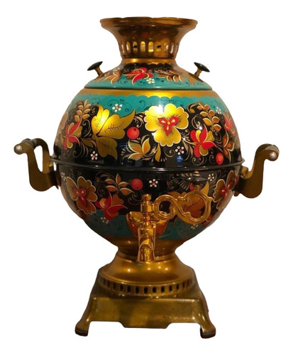 Precioso Samovar Ruso Del Año 1992