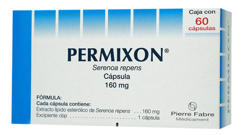 Permixon Cápsulas 160 Mg, 60 Cápsulas