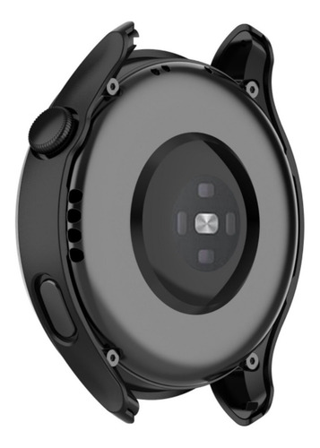 Imagem 4 de 6 de Película De Vidro 9h Com Case Para Huawei Watch 3