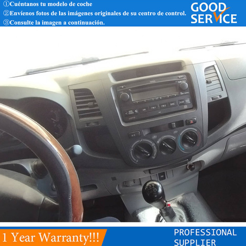 Android Coche Estéreo 9 Para Hilux Fortuner 08-14 2g+32g