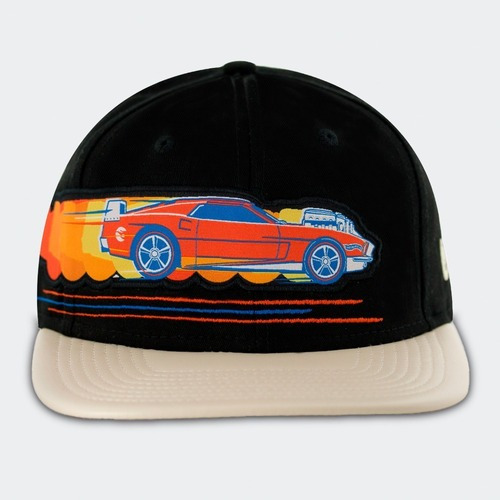 Gorra New Era Hot Wheels Negro/beige Snapback 