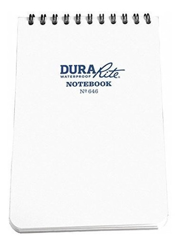 Cuaderno Espiral Impermeable Durarite Superior 4 X 6 Cu...