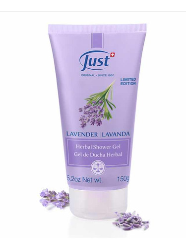 Gel De Ducha Lavanda Swissjust Edición Limited