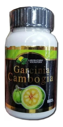 1 Frasco De 60 Capsulas De Garcinia Cambogia