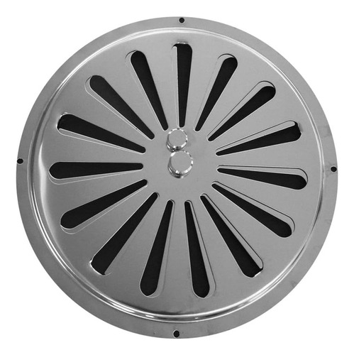 Cubierta De Ventilación Circular Ajustada Inox Aisi 316, Rej