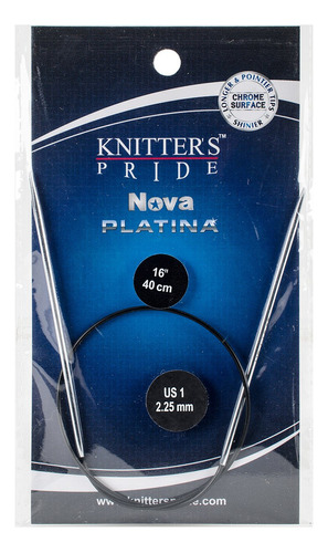 Knitter's Pride Platina Aguja Circular Fija Tamaño