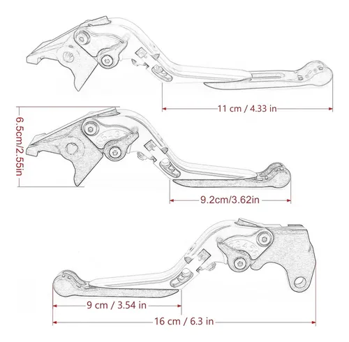Palanca De Freno De Embrague Ajustable For Yamaha Xsr 155 M