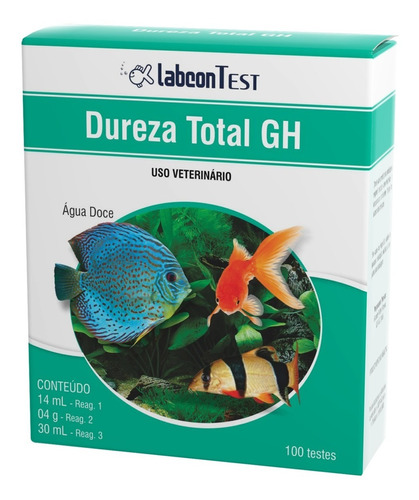 Alcon Labcon Test Dureza Total Gh - 100 Testes