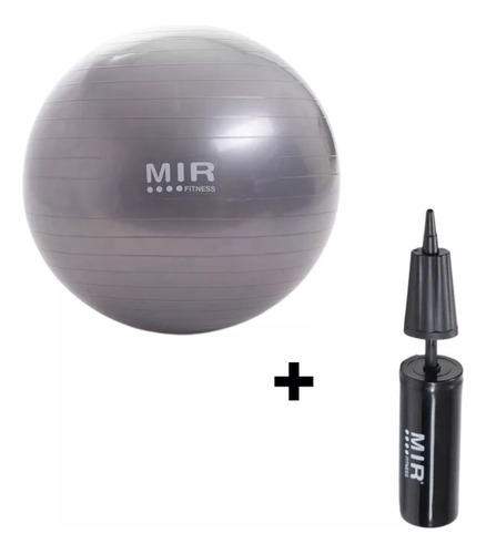 Pelota Yoga Esferodinamia 75 Cm + Inflador Mir Fitness Ball
