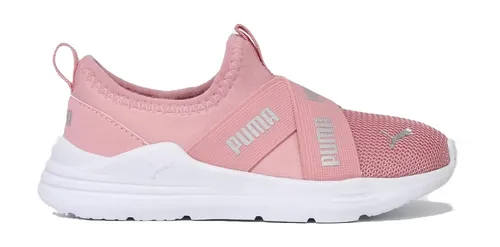 Tenis puma rosa e cheap cinza